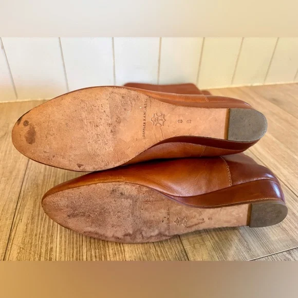 Loeffler Randall Maltilde Riding Boots Cognac - Picture 10 of 13